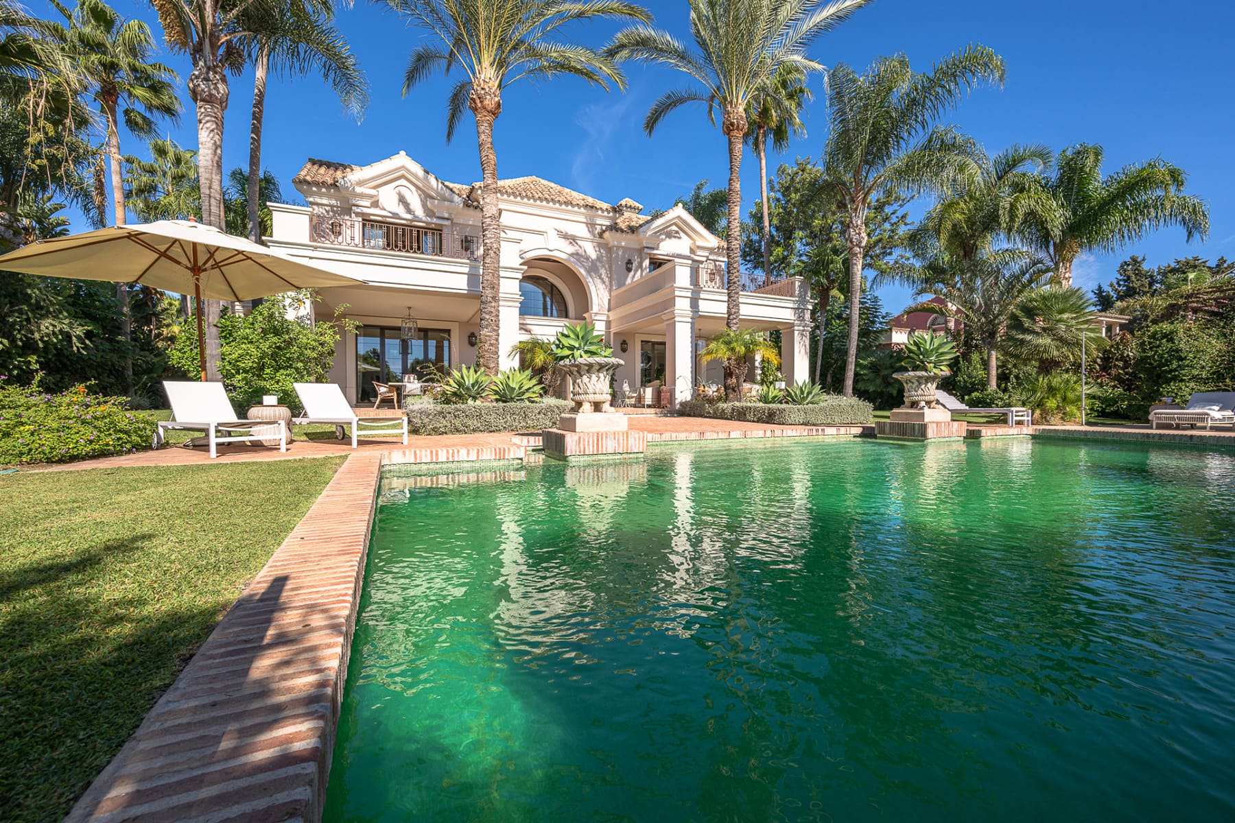 Elegant mansion in Marbella.