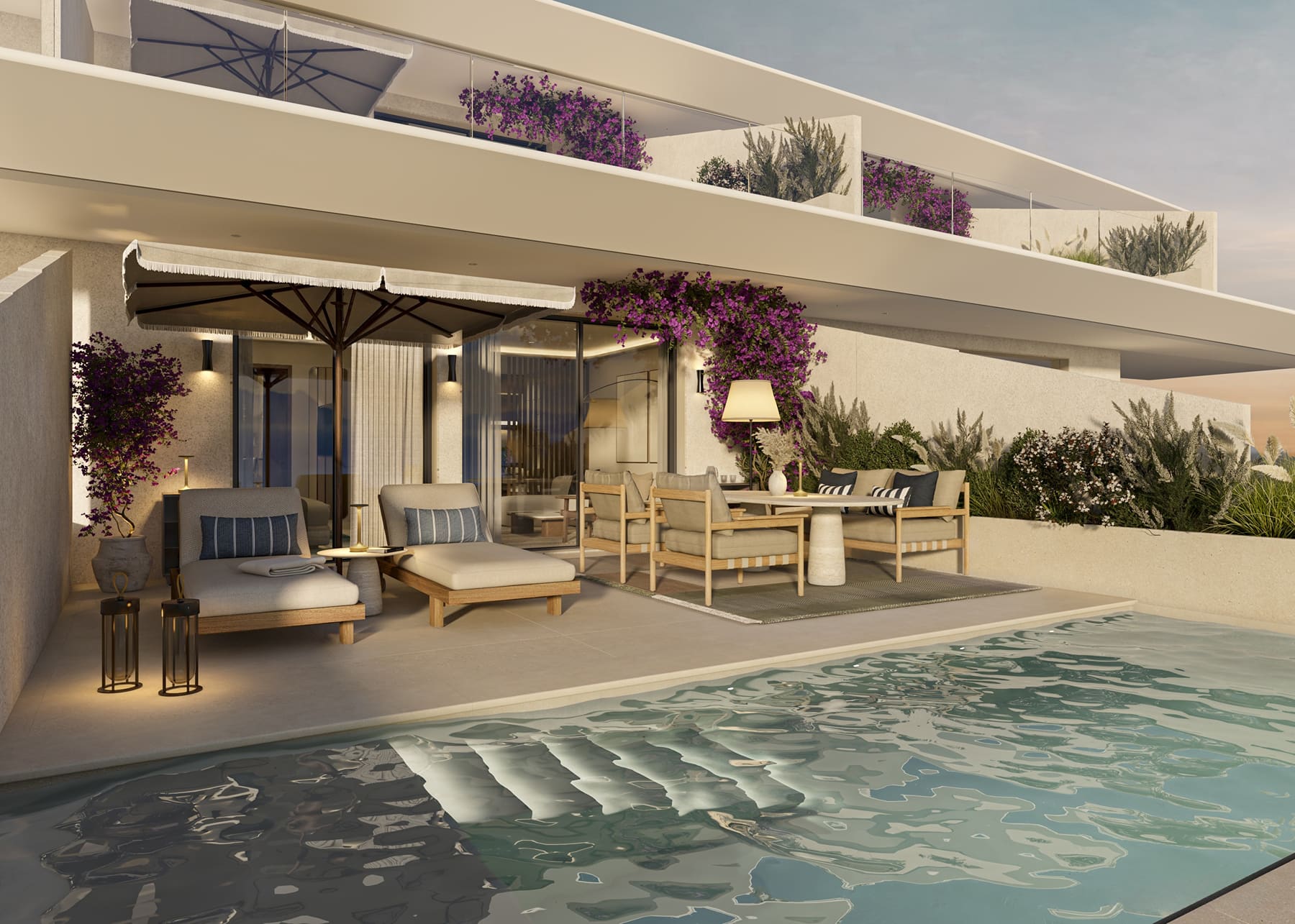 Modern apartment in Azurean