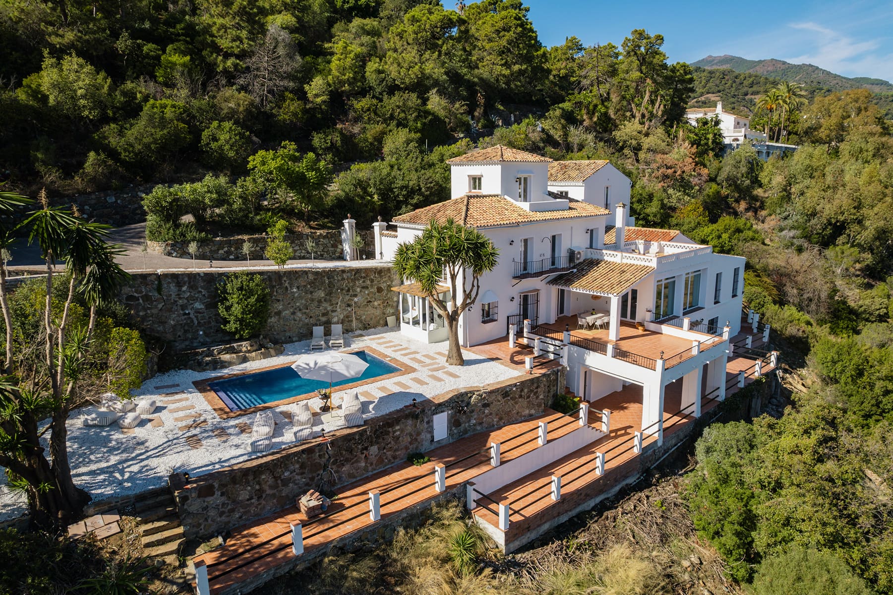 House with unique views