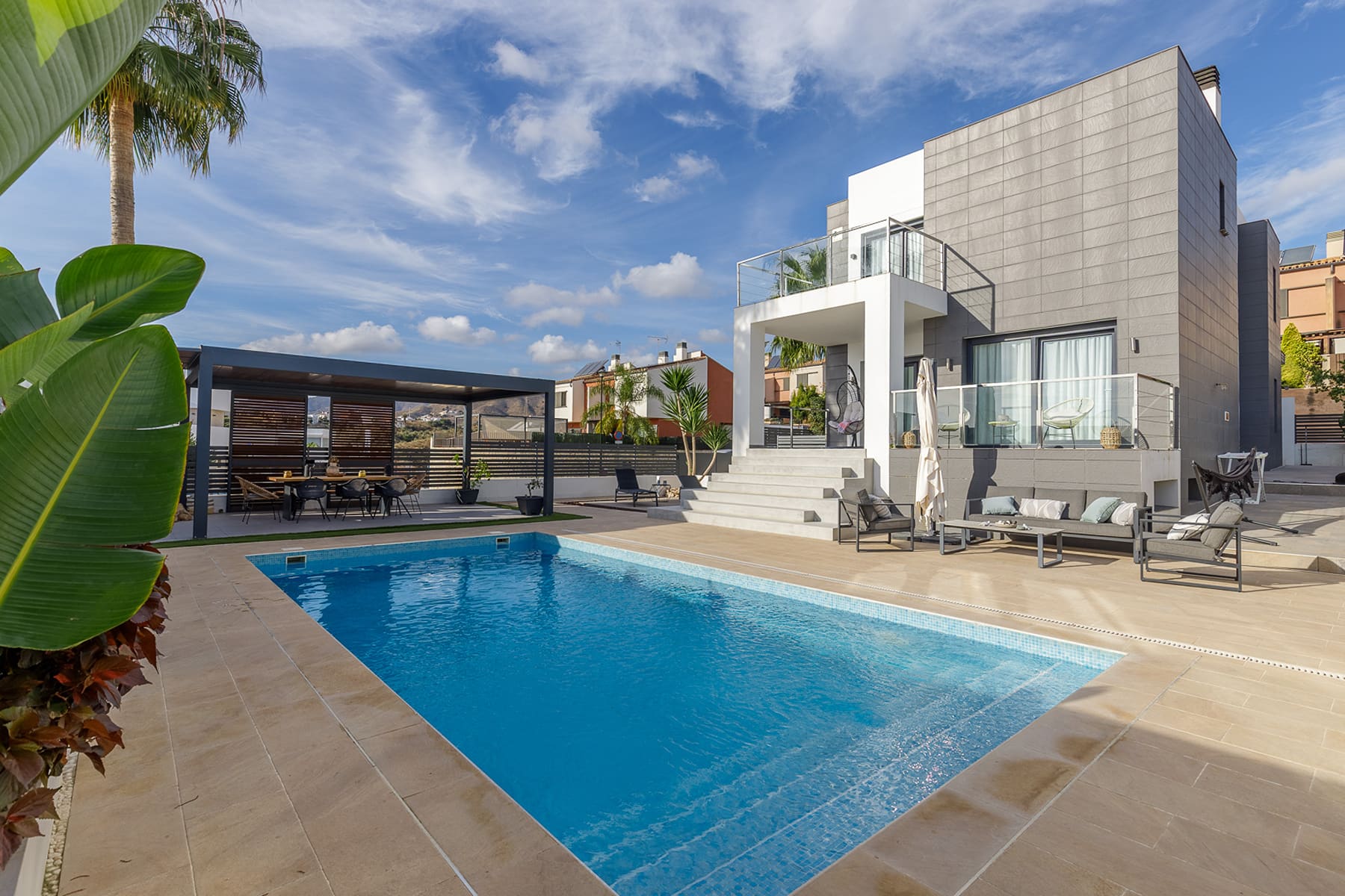 Design villa with views