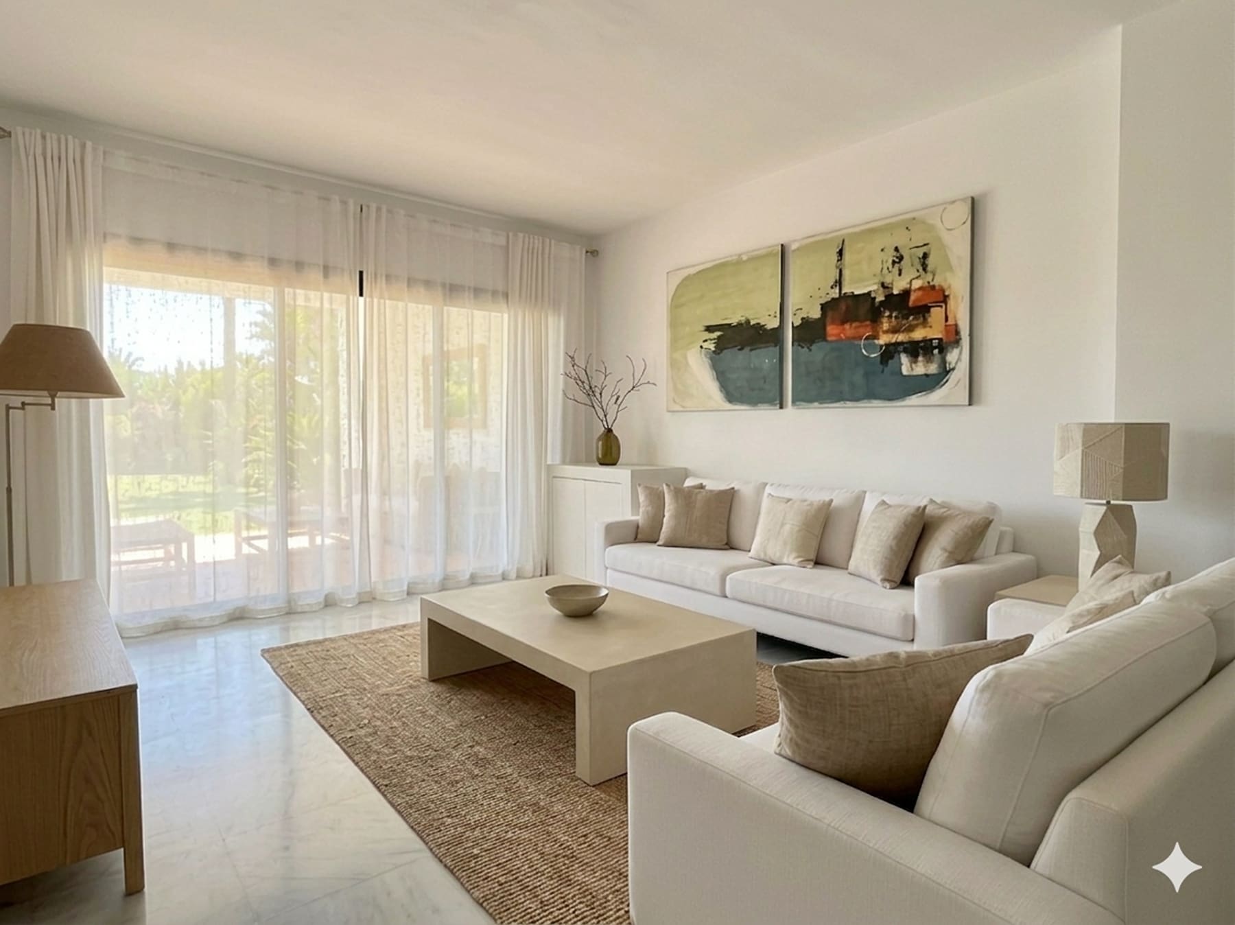 Ground floor with garden in El Polo
