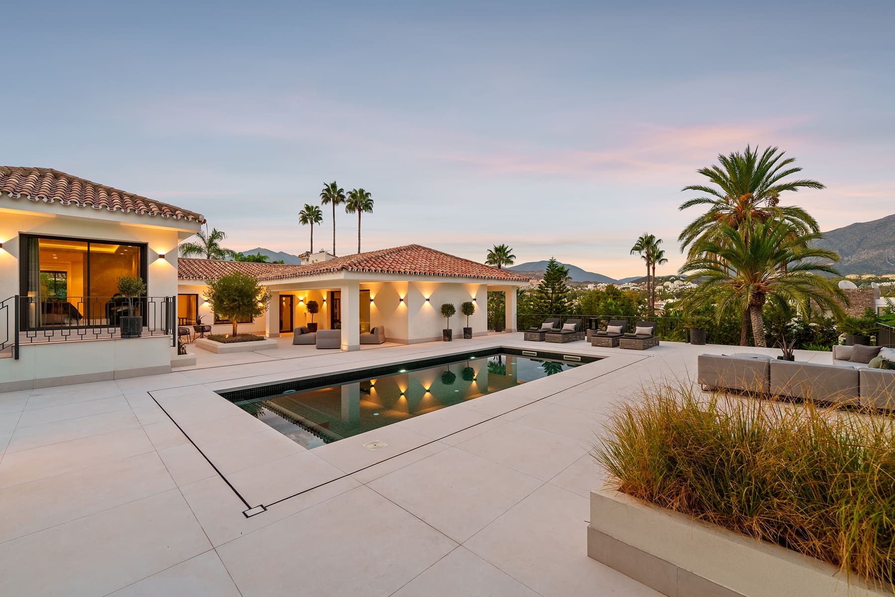 Scandinavian villa in Marbella