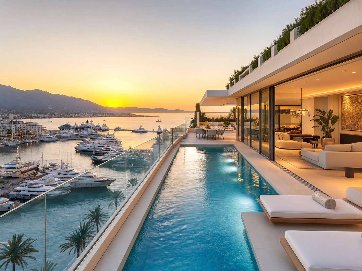 Sky Penthouse with Rooftop Infinity Pool